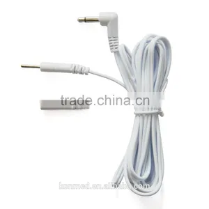 2 In1 Pin Electrode Unit Lead Wire Cable,DC2.5/3.5mm Available for TENS thumbnail-1
