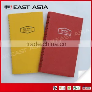 Red Specialty Paper Cover Notebook With Spiral Binding thumbnail-1