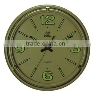 Pearl Wall Clock PW222 With Sweep Movement And Luminous Numbers thumbnail-2