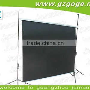 New Design Matte White Tripod Projection Screen thumbnail-1