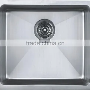 Stainless Steel Commerical Hand Made Kitchen Sink GR-1920 thumbnail-3