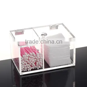 Deft Design High Transparent Acrylic Makeup Cosmetic Storage Box Wholesale thumbnail-2