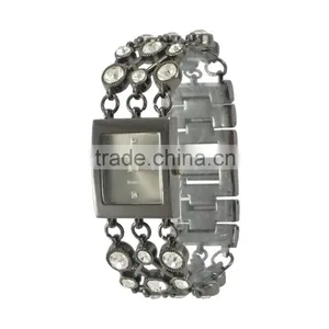 New Models Unique Design Big Diamond Bands Alloy Quartz Jewelry Watch thumbnail-6