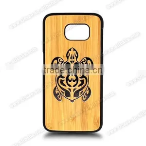 Wood Back Cover Case for Samsung Galax S6 thumbnail-2