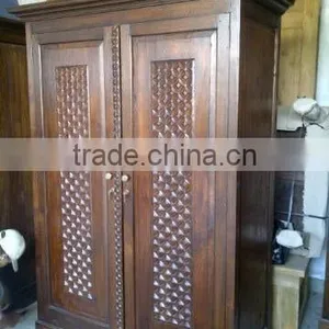 WOODEN ALMIRAH FURNITURE thumbnail-1