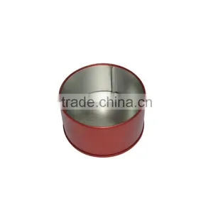 Round Metal Mini Ring Tin Box/Small Round Red Tin Boxes thumbnail-4