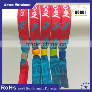 Promotional Custom Woven Security Wristbands for Events thumbnail-1