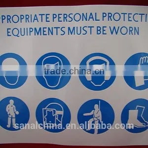 Fire Safty Sign With Stick thumbnail-1