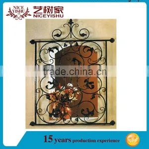 Yishujia Factory Cheap Decorative Window Grates, Window Grill for Wrought Iron thumbnail-5