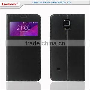 For Samsung Galaxy Note 4 Window View Flip Cover Case thumbnail-6