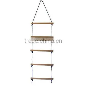 JXS-3055---swing Ladder/swing Set Ladder/wooden Ladder thumbnail-1