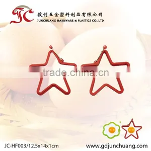 Silicone Five Star Shape Fried Egg Ring Mould thumbnail-1