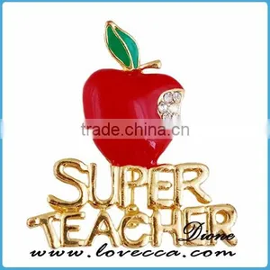 China Guangzhou Manufacturer Wholesale XMAS Fashion Rhinestone Brooch thumbnail-6
