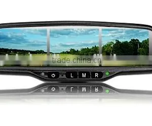 Multiple Display Rearview Mirror With Triple/double Monitor 4/6 Videos Input Special for Truck and Trailer thumbnail-5