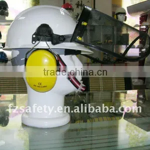 Ratchet Helmets With Earmuffs and Face Shield thumbnail-1