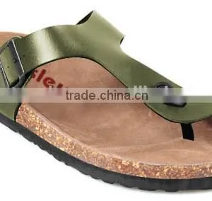 New PU Flat Slippers, Fashion Cork Sole Slippers thumbnail-5