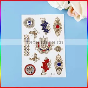 Custom Flash Metallic Temporary Tattoos,tattoo Sticker thumbnail-3