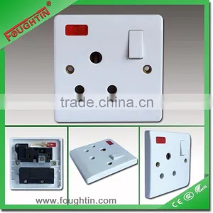 15 Amp Switched Socket With Light Electrical Switch Socket thumbnail-1