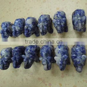 Loverly Crystal Gift Figurine Mini Elephant Sculpture With High Quality thumbnail-5