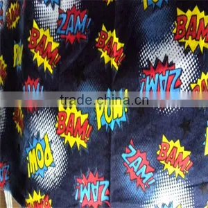 Children Serge Printing Two Side Brushed Cotton Flannel thumbnail-2