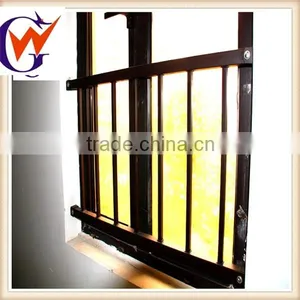 Anti Corrosion Steel Security Window for Commercial Using thumbnail-1