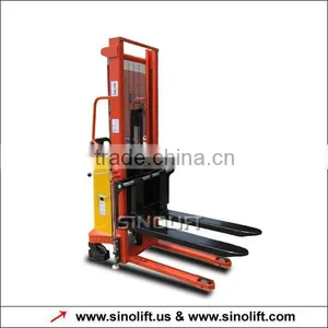 Sinolift-One-stage Mast Semi Electric Stacker With Low Price thumbnail-3