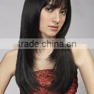 Non Remy Natural Black Hair Style Wigs, Synthetic Hair Daily Wear Wigs thumbnail-2