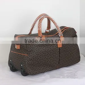 New Designer Travel Trolley Luggage Bag Leaves King Trolley Travel Bag for Sale thumbnail-2