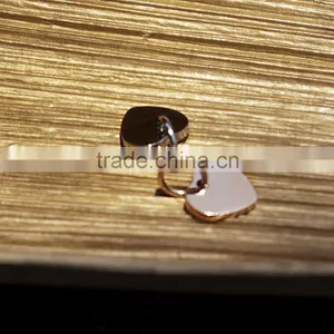 Delicated 316L Stainless Steel Tiny Charm in Different Shape thumbnail-3