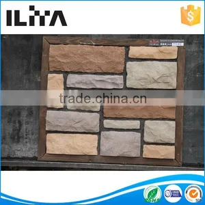 Fireproof White Cement Construction Building Materials Exterior Decorative Wall Stone for Wall thumbnail-5
