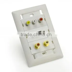 Multiple A/V Modules Outlets Gang Frame thumbnail-6