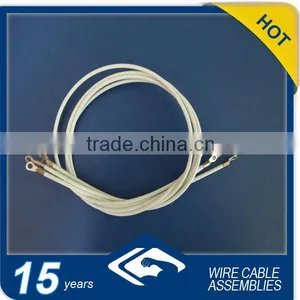 White PVC Coated Cable With Terminals thumbnail-2