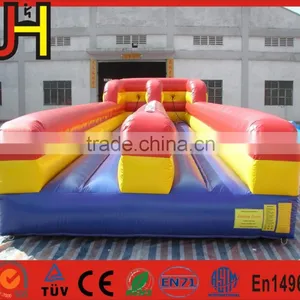 Wholesale Double Lane Inflatable Bungee Run, Inflatable Sport Game thumbnail-1