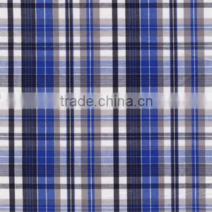 Factory Direct Hot-sale Blue Color Plaids Fabric thumbnail-1