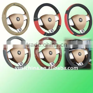 Leather Steering Wheel Cover for Promotion thumbnail-1