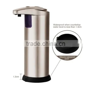 Automatic Touchless Stainless Steel 250ml Soap Dispenser for Kitchen Bathroom thumbnail-2