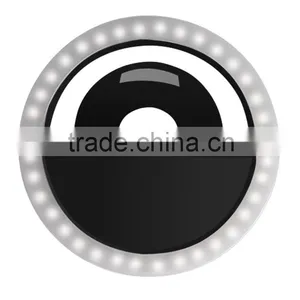 Rechargeable Selfie Ring Light Beauty Flashlight Li-Poly 36 LED Cellphone LED Fill Camera Light thumbnail-1