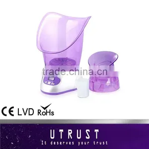 Best Price Electric Water Spray Steamer Ionic Handy Facial Steamer White/Pink/Golden thumbnail-1