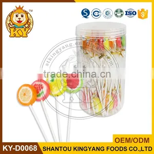 Sweet Flat Candy Flower Lollipops Candy thumbnail-1