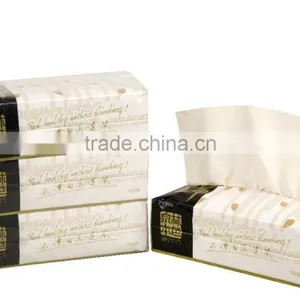 Tralin Food-grade Certification Virgin Wheat Straw Pulp Facial Tissue thumbnail-1