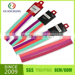 Anti-slip Customized Printed Logo Polyester Sports Hairband From China thumbnail-6