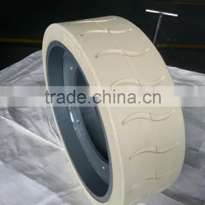 4520176 2915013 2915012 Jlg Solid Rubber Wheel for Scissor Lift thumbnail-2