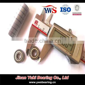 High Limiting Speed Chorme Steel or Stainless Steel 607 Bearing 607zz Deep Groove Ball Bearings thumbnail-1