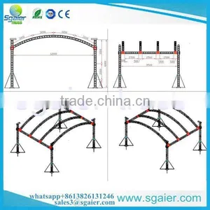 Big Truss 12m x 10m x6 m Arch Roof Truss ,sgaier Spigot Truss ,box Truss thumbnail-2