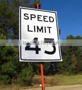 Reflective Material Plastic Road Sign thumbnail-1