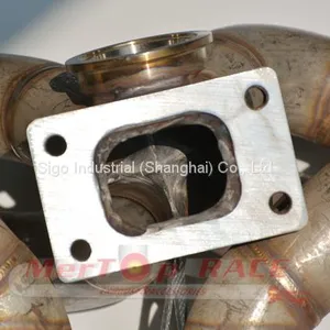 Mertop 3mm Tube Thickness Full 304 T3 Steam Pipe for SR20det Topmount Turbo Manifold (s13/s14) thumbnail-5
