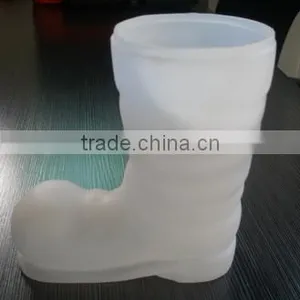 OEM Blow Molding Christmas Decoration Christmas Winter Boot Gift Boot Christmas Holiday Boot Decoration thumbnail-2