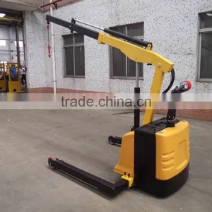 Mini Hydraulic Electrical Stacker Crane Equipment VH-WCE thumbnail-4