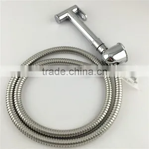 Brass Type Toile Bidet Sprayer Shattaf With Stainless Steel Flexible Hose thumbnail-1