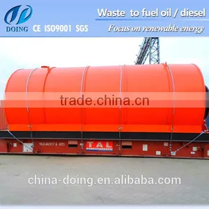 Fully Continuous Waste Tire/plastic Pyrolysis/recycling Plant for Fuel Oil thumbnail-5